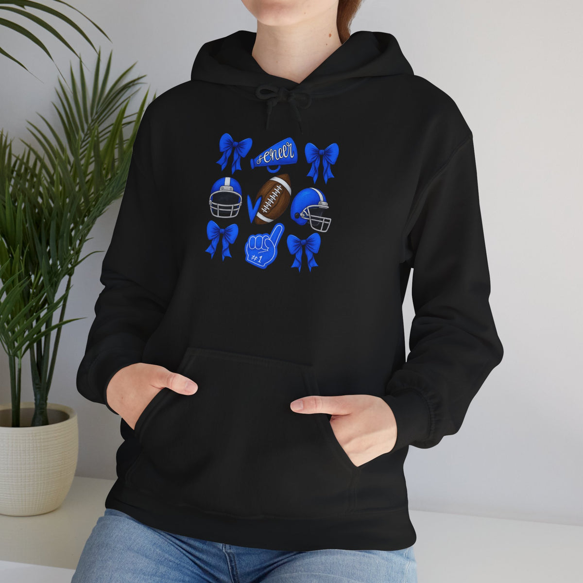 Bixby Spartan Cheer & Football Gildan Hoodie