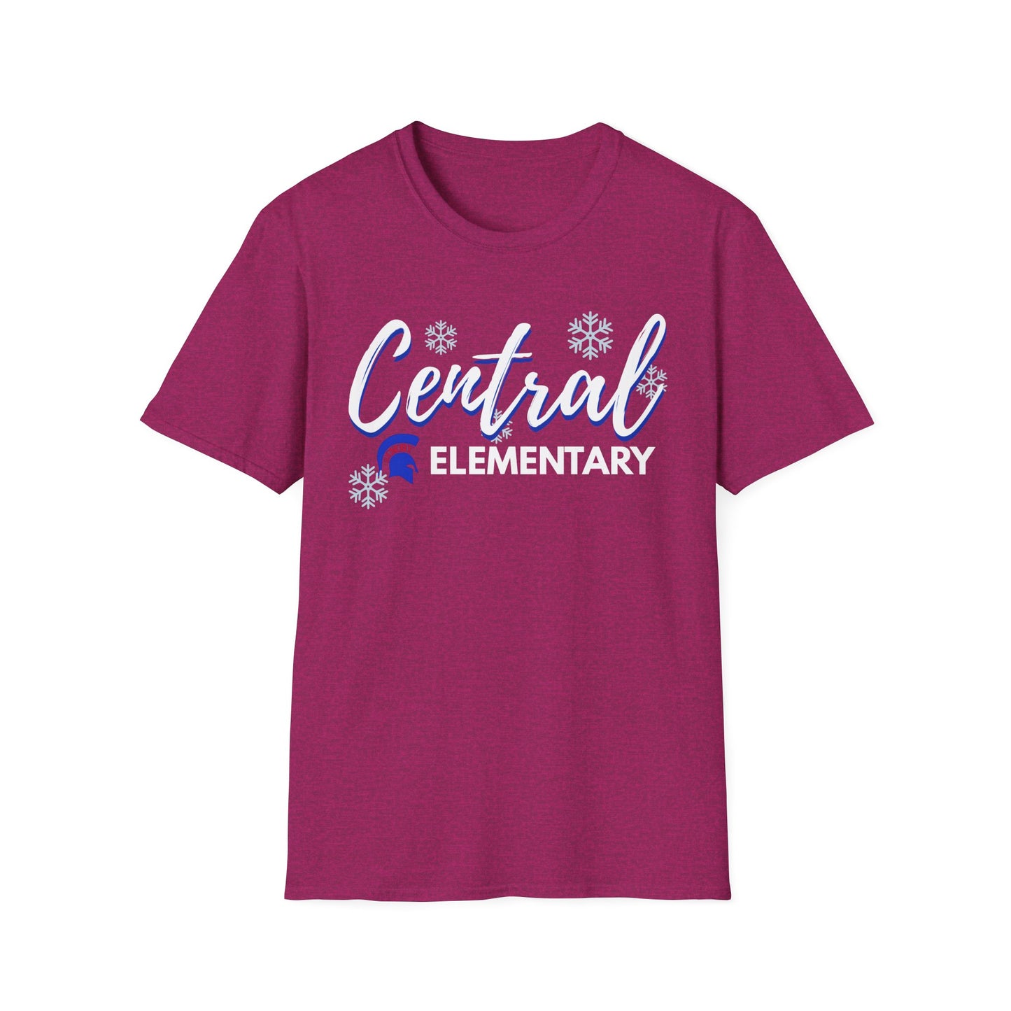 Bixby Spartan Central Elementary Snow Day Softstyle Tee