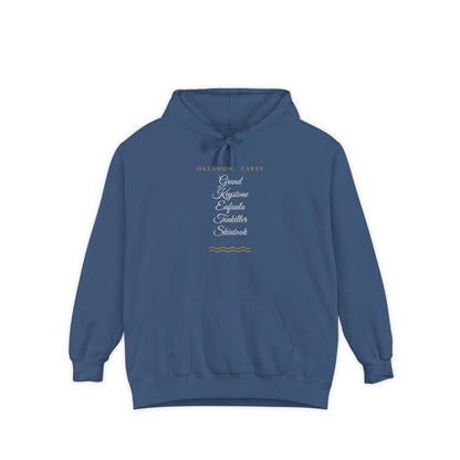 Oklahoma Lakes Hoodie | Comfort Colors