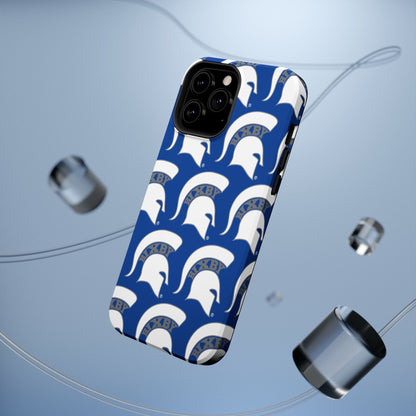 Bixby Spartan White Logo Impact Resistant iPhone Case
