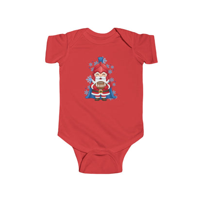 Spartan Football Santa Infant Rabbit Skins Onesie