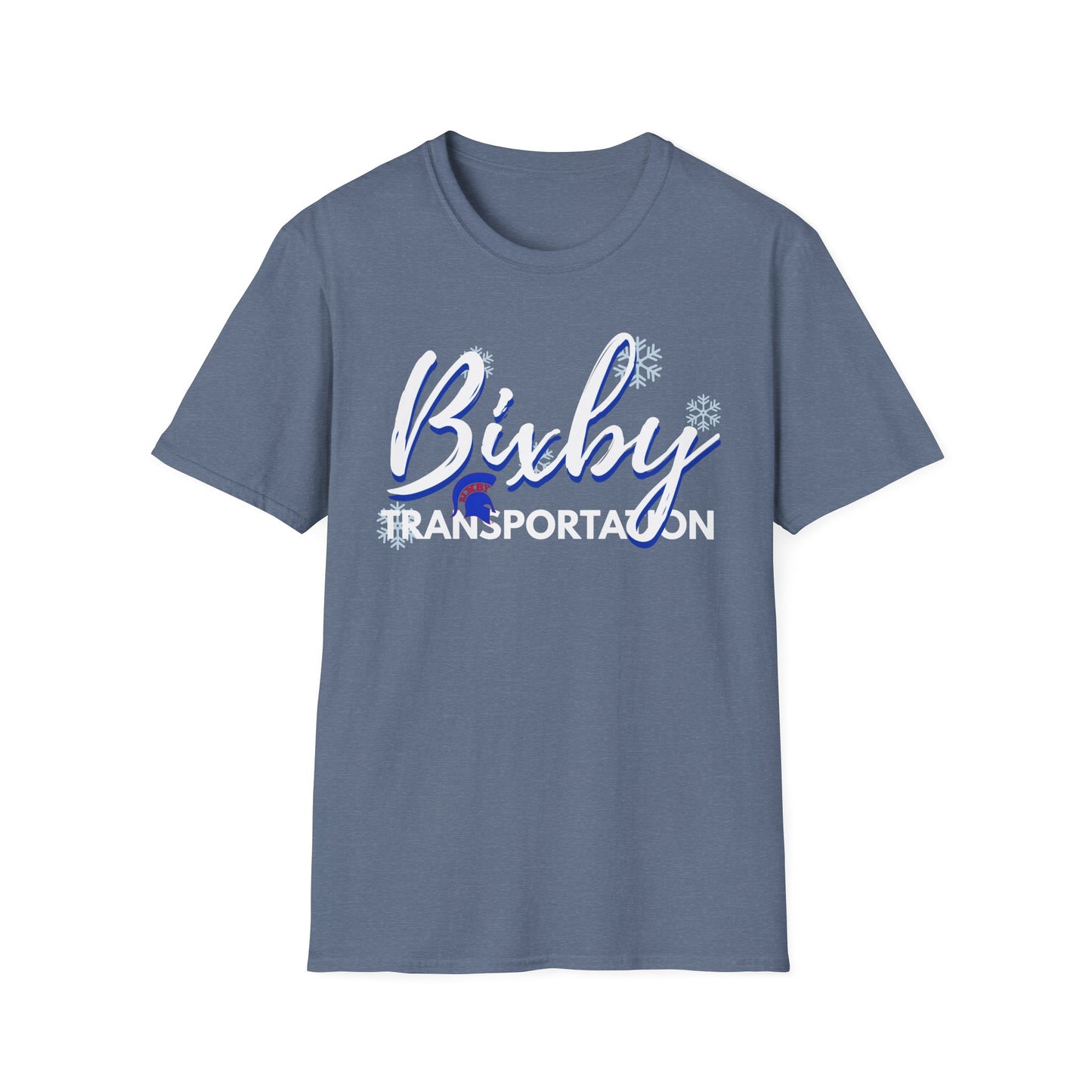 Bixby Spartan Transportation Snow Day Softstyle Tee