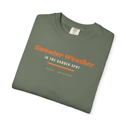 Sweater Weather in the Garden Spot Comfort Colors Tee