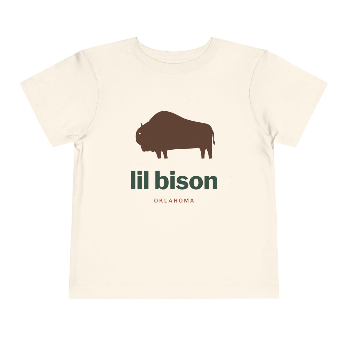 lil bison Oklahoma Toddler Tee