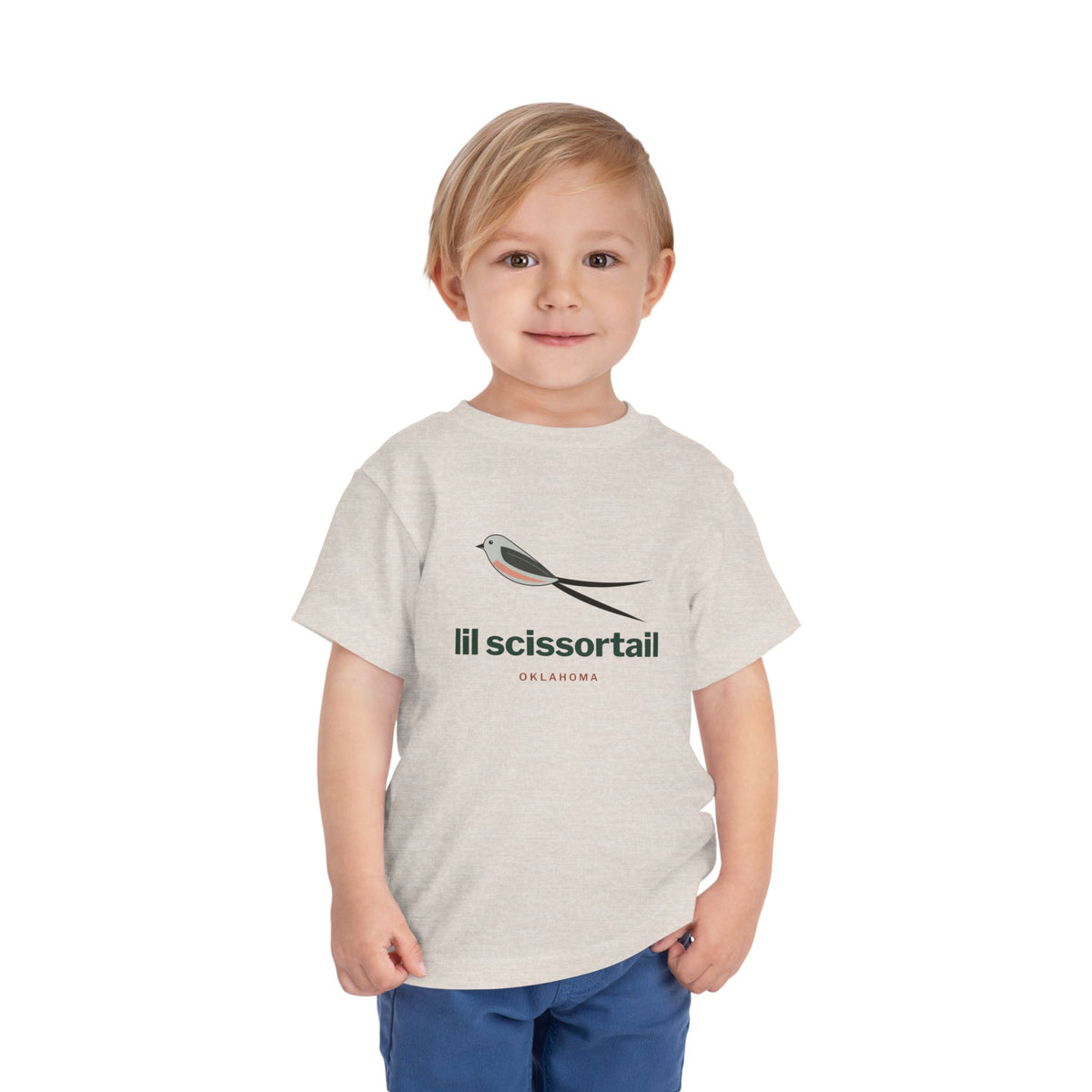 lil scissortail Oklahoma Toddler Tee