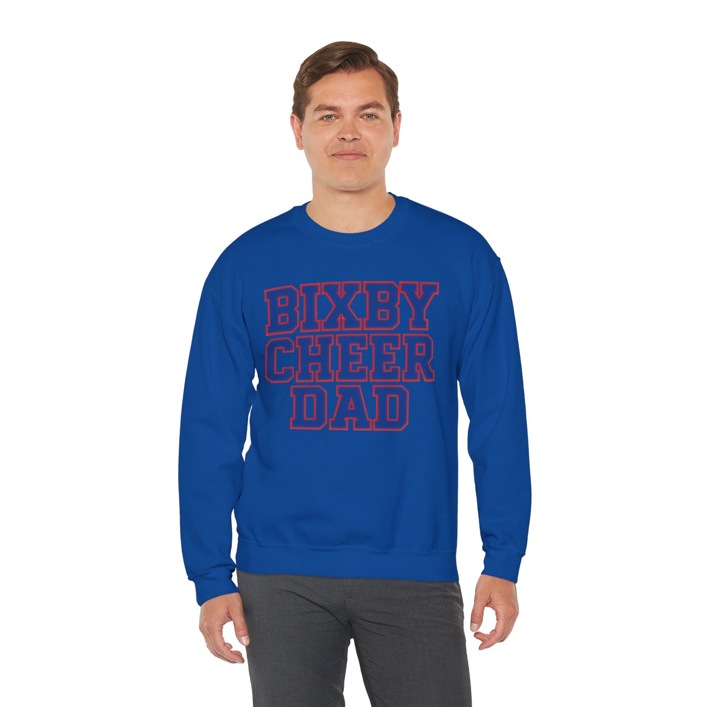 Bixby Cheer Dad Gildan Sweatshirt