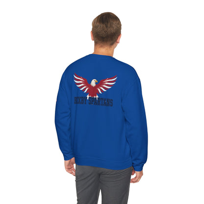 Bixby Spartan Patriotic Eagle with Spartan Logo and Sleeve Print