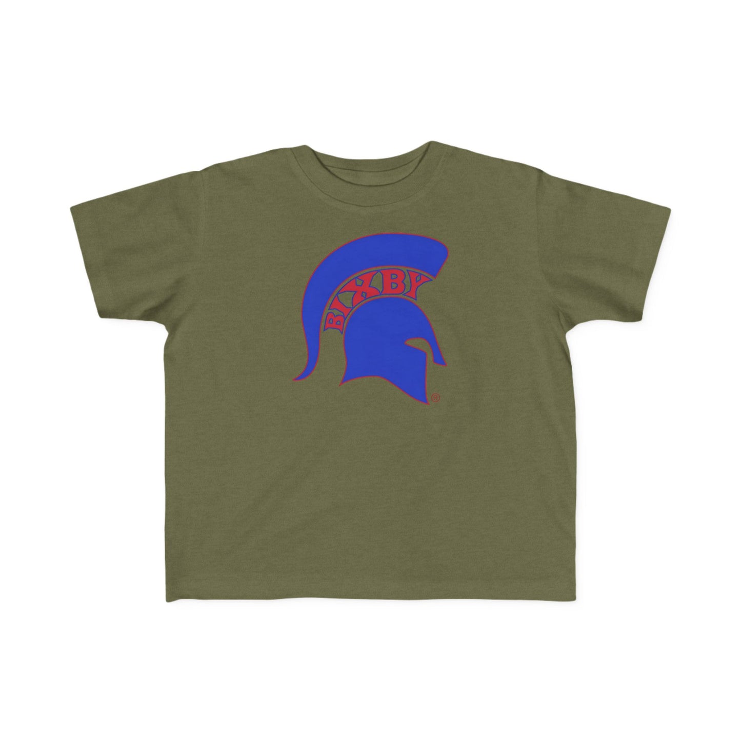Spartan Blue Logo Rabbit Skins Toddler Tee