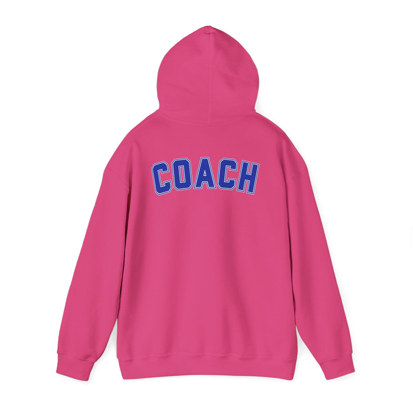 Bixby Spartans Basketball Gildan Hoodie with Back Coach Print