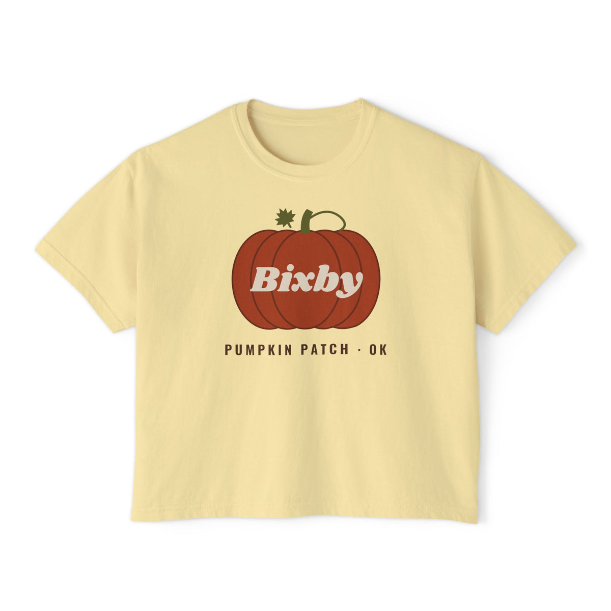 Bixby Pumpkin Patch Boxy Comfort Colors Tee