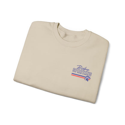 Bixby Spartans Embroidered Design Gildan Sweatshirt