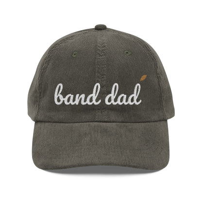 Band Dad Script Corduroy Cap | Bixby