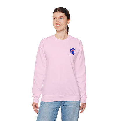 Spartan Blue Logo Gildan Sweatshirt
