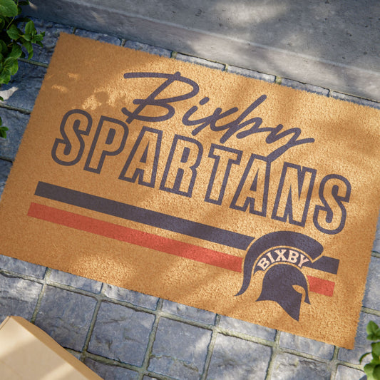 Bixby Spartan Pride Heavy Duty-Rubber Back Doormat