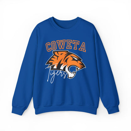 Coweta Tigers Crewneck Gildan Sweatshirt