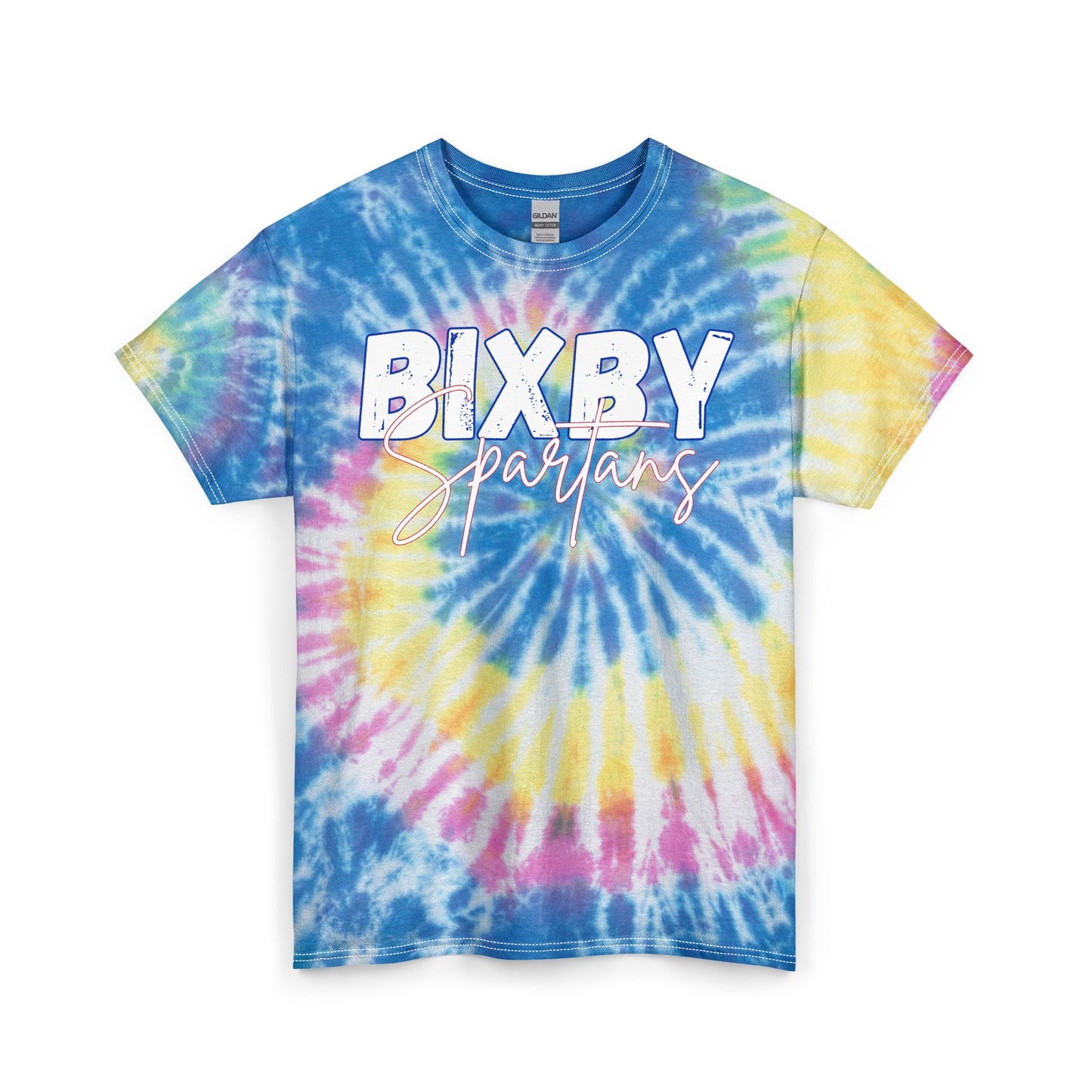 Bixby Spartans Spirit Tie-Dye Tee