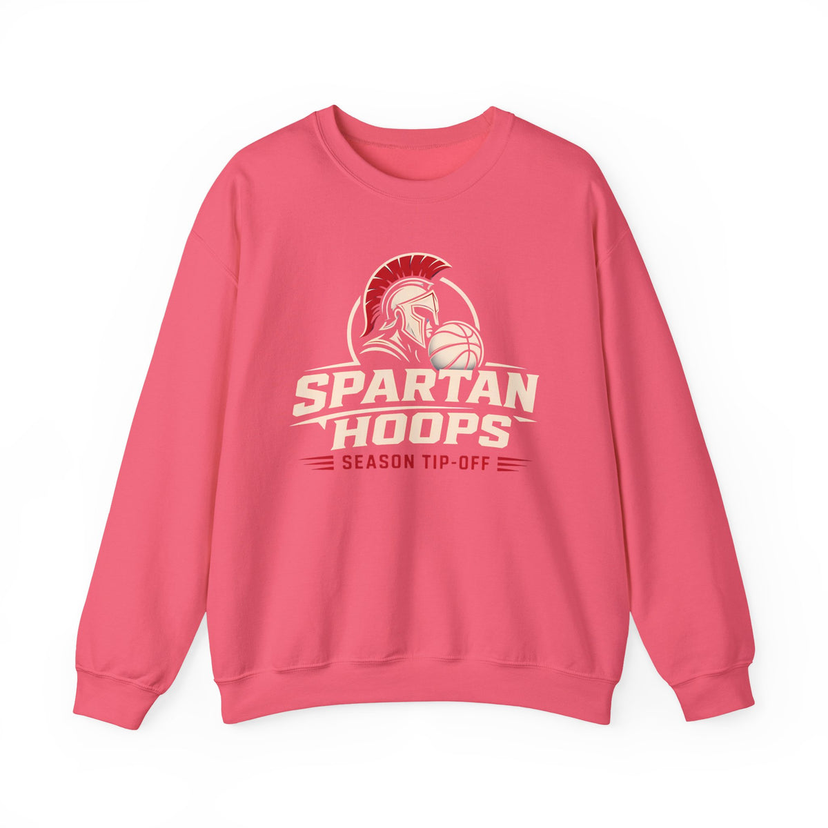 Bixby Spartans Hoops - Season Tip-Off Basketball Pullover Sweatshirt