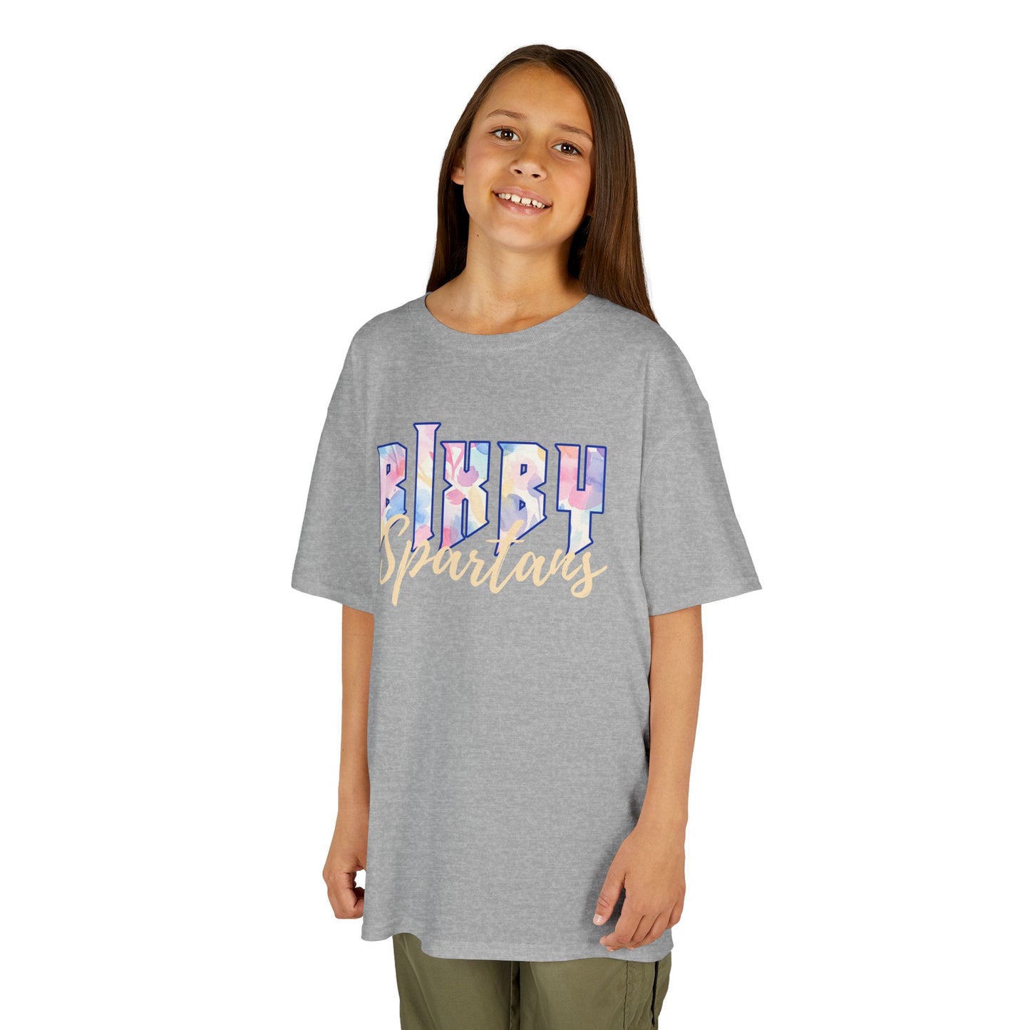Bixby Spartans Retro Floral School Spirit