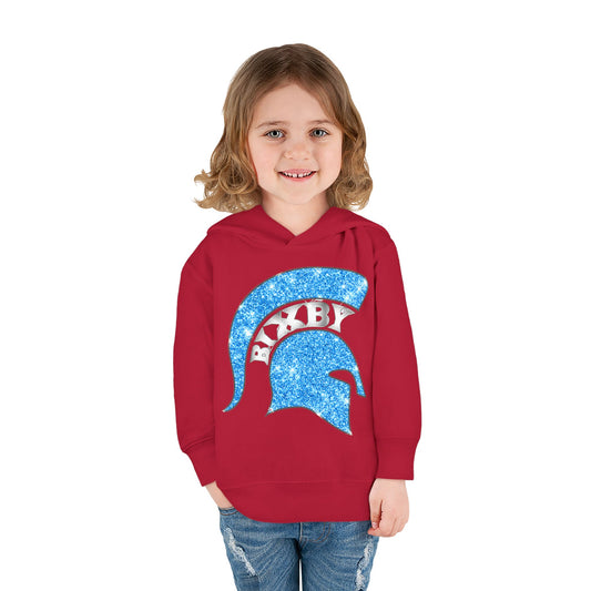 Bixby Spartans Blue Bling Toddler Rabbit Skins Sweatshirt
