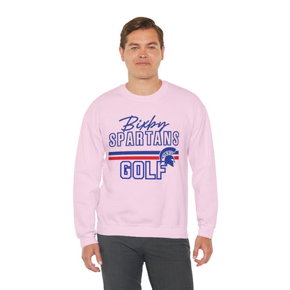 Bixby Spartans Golf Gildan Sweatshirt