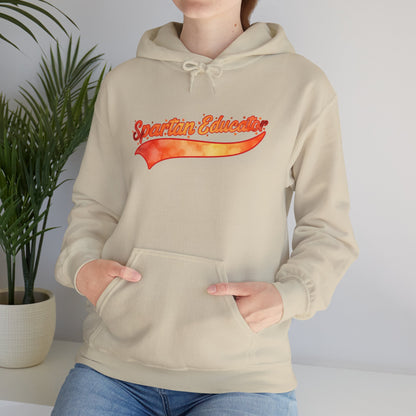 Spartan Educator Fall Design Gildan Hoodie