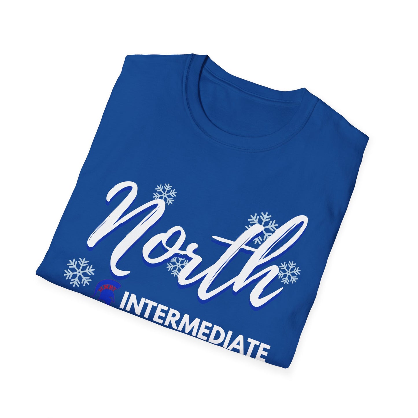 Bixby Spartan North Intermediate Snow Day Softstyle Tee