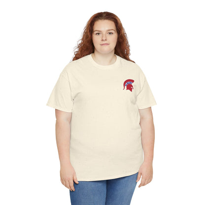 Spartan Red Logo Gildan Tee
