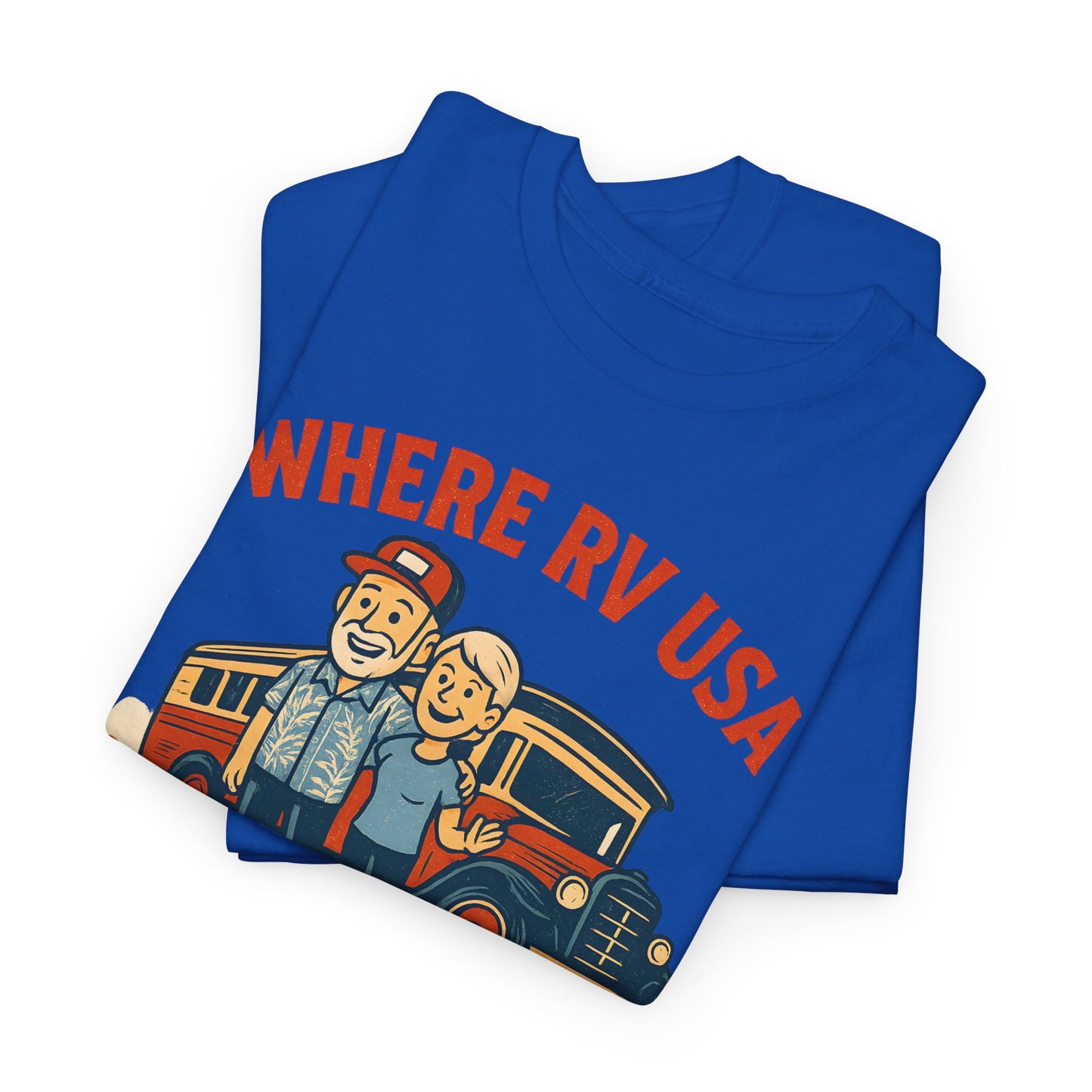 Where RV USA Rolling Through History Limited Edition Tee
