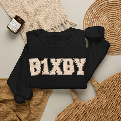 Bixby Spartans Vintage Fall Lettering Sweatshirt