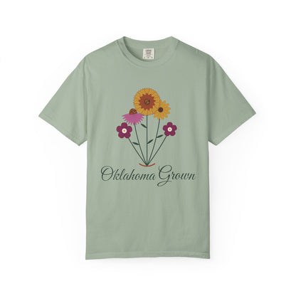 Oklahoma Grown Wildflower Tee | Comfort Colors