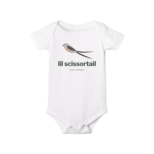 lil scissortail Oklahoma Baby Bodysuit