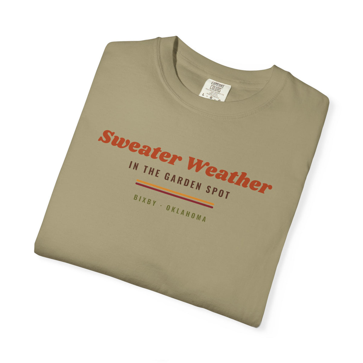 Sweater Weather in the Garden Spot Comfort Colors Tee