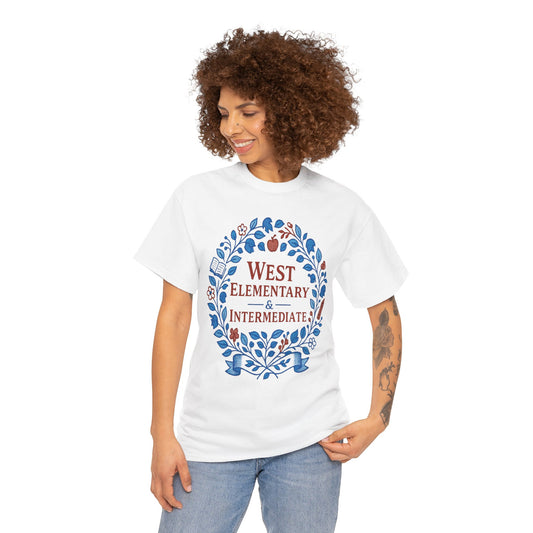 Floral West Intermediate Spartan Gildan Tee