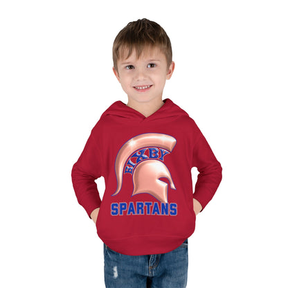Bixby Spartans Metallic Rose Gold Toddler Rabbit Skins Hoodie