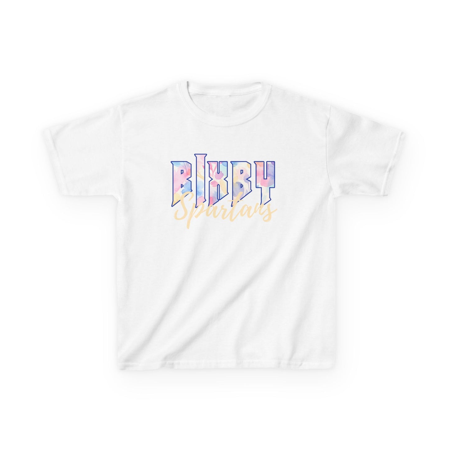 Bixby Spartans Retro Floral School Spirit