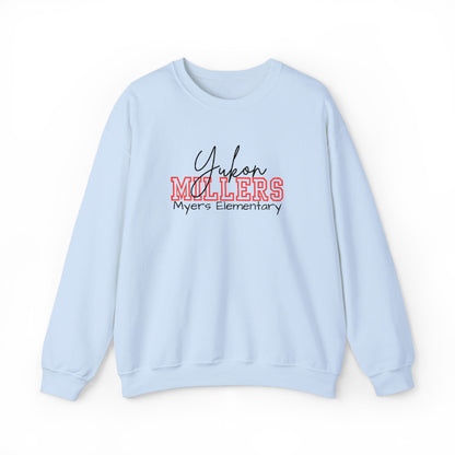 Personalized Embroidered Yukon Millers Crewneck Sweatshirt