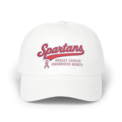 Spartan Breast Cancer Awareness Embroidered Classic Ballcap