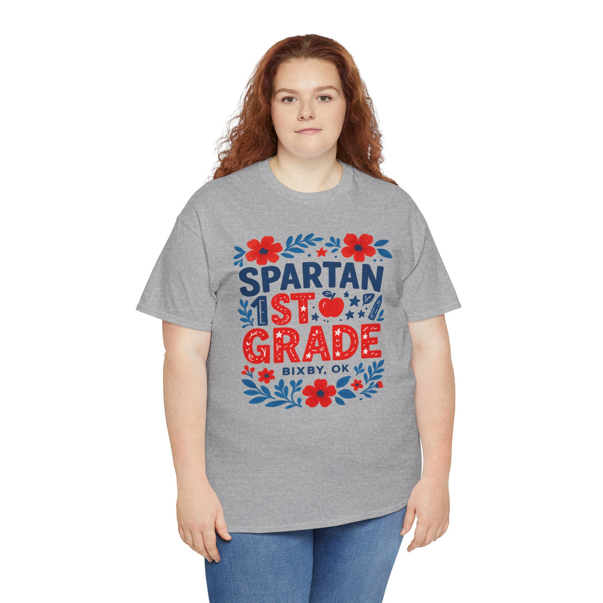 Copy of Bixby Spartans First Grade Spartan Tee