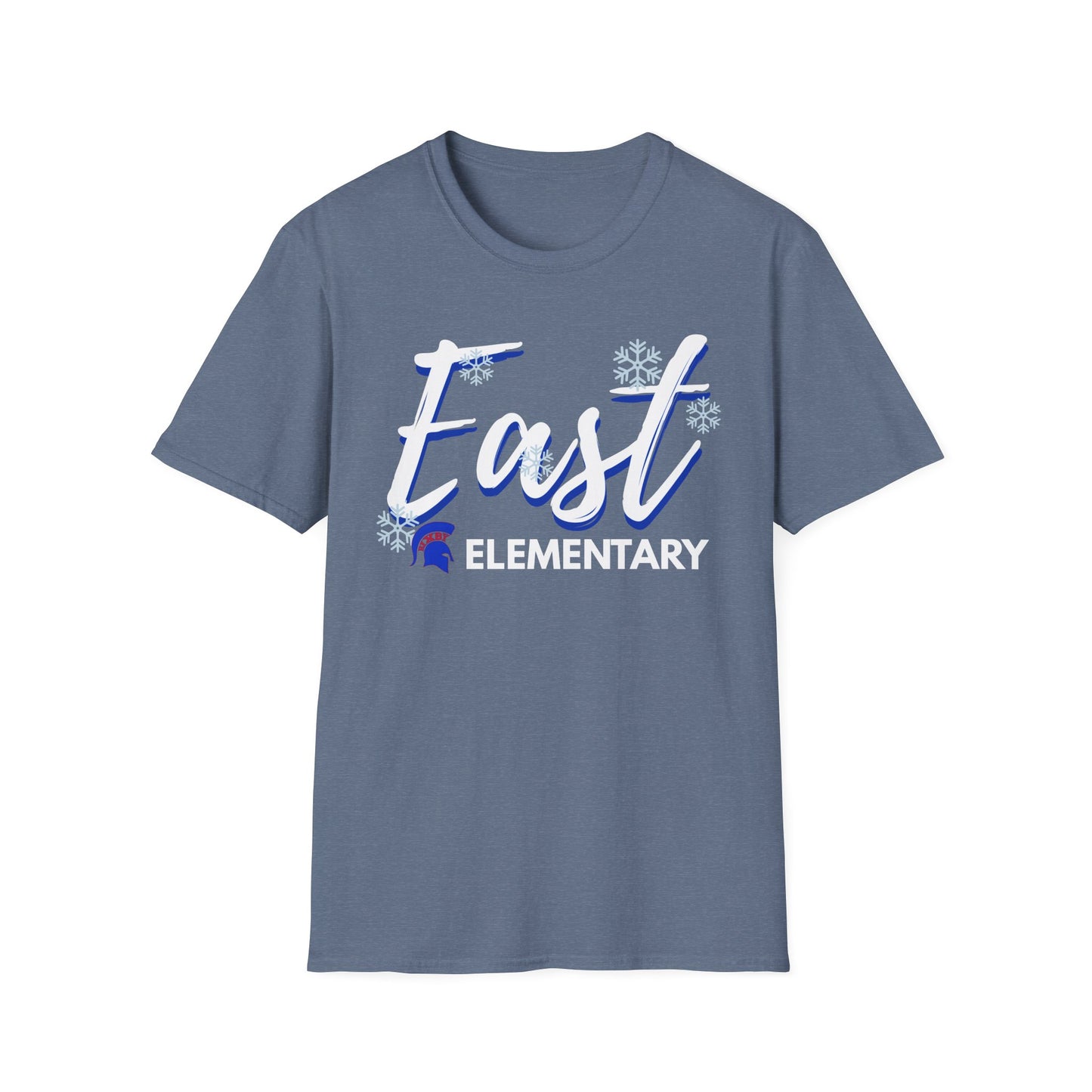 Bixby Spartan East Elementary Snow Day Softstyle Tee