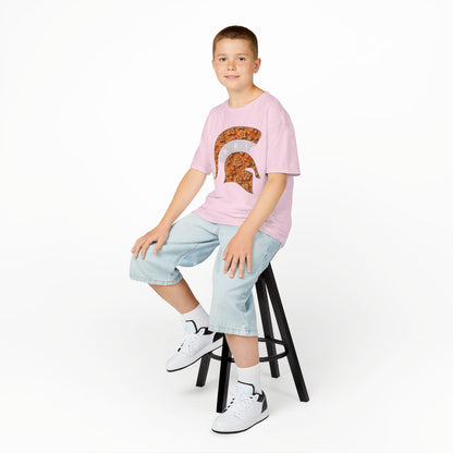 Bixby Spartan Gingerbread Helmet Youth Gildan Tee