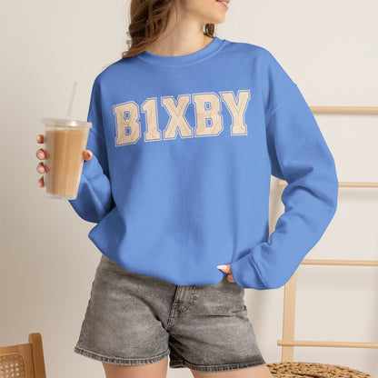 Bixby Spartans Vintage Fall Lettering Sweatshirt