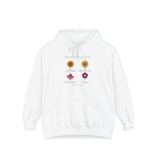 Oklahoma Wildflower Field Guide Hoodie | Comfort Colors