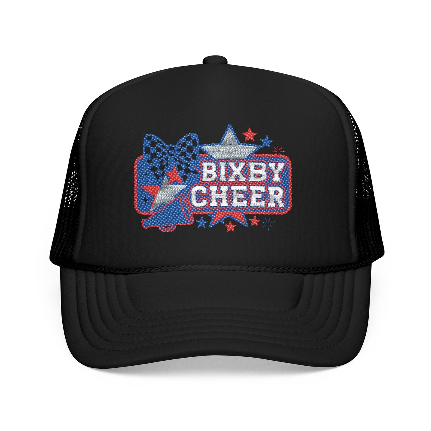 Bixby Cheer Embroidered Foam Trucker Hat