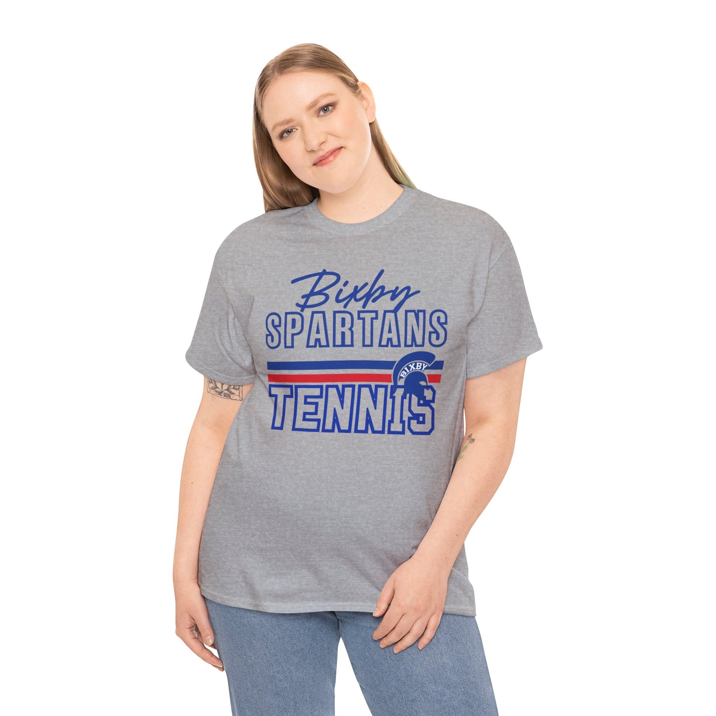 Bixby Spartans Tennis Gildan Tee