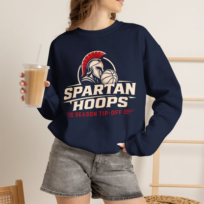 Bixby Spartans Hoops - Season Tip-Off Basketball Pullover Sweatshirt
