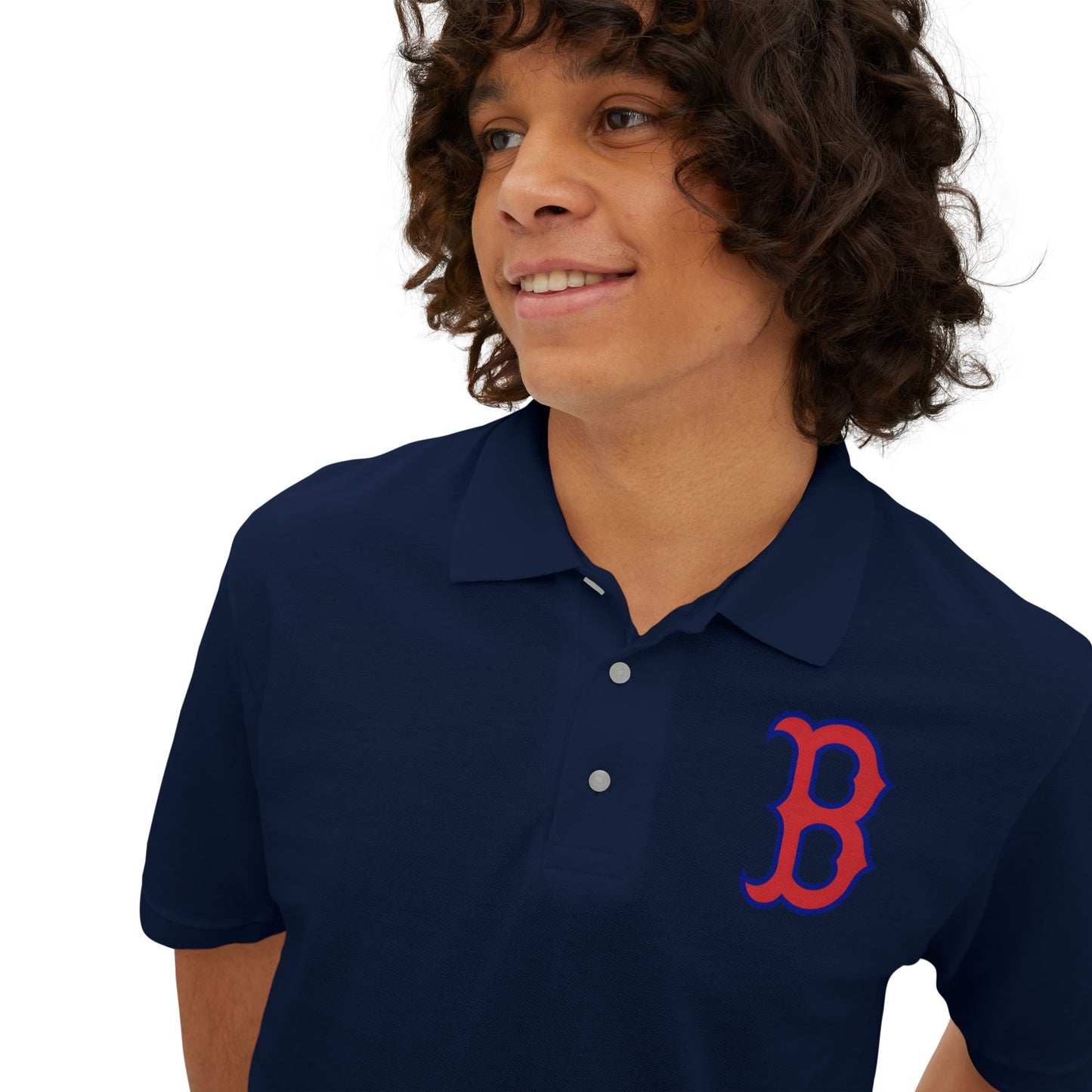 Bixby 'B' Embroidered Polo Shirt
