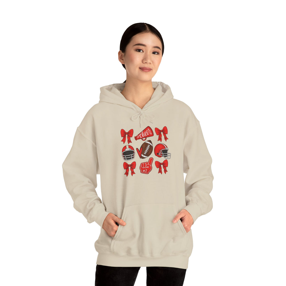 Spartan Cheer & Football Gildan Hoodie