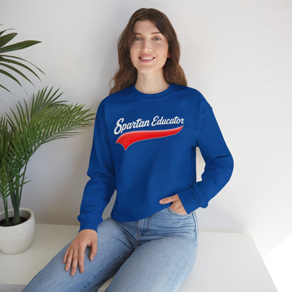 Spartan Educator Design Gildan Sweatshirt