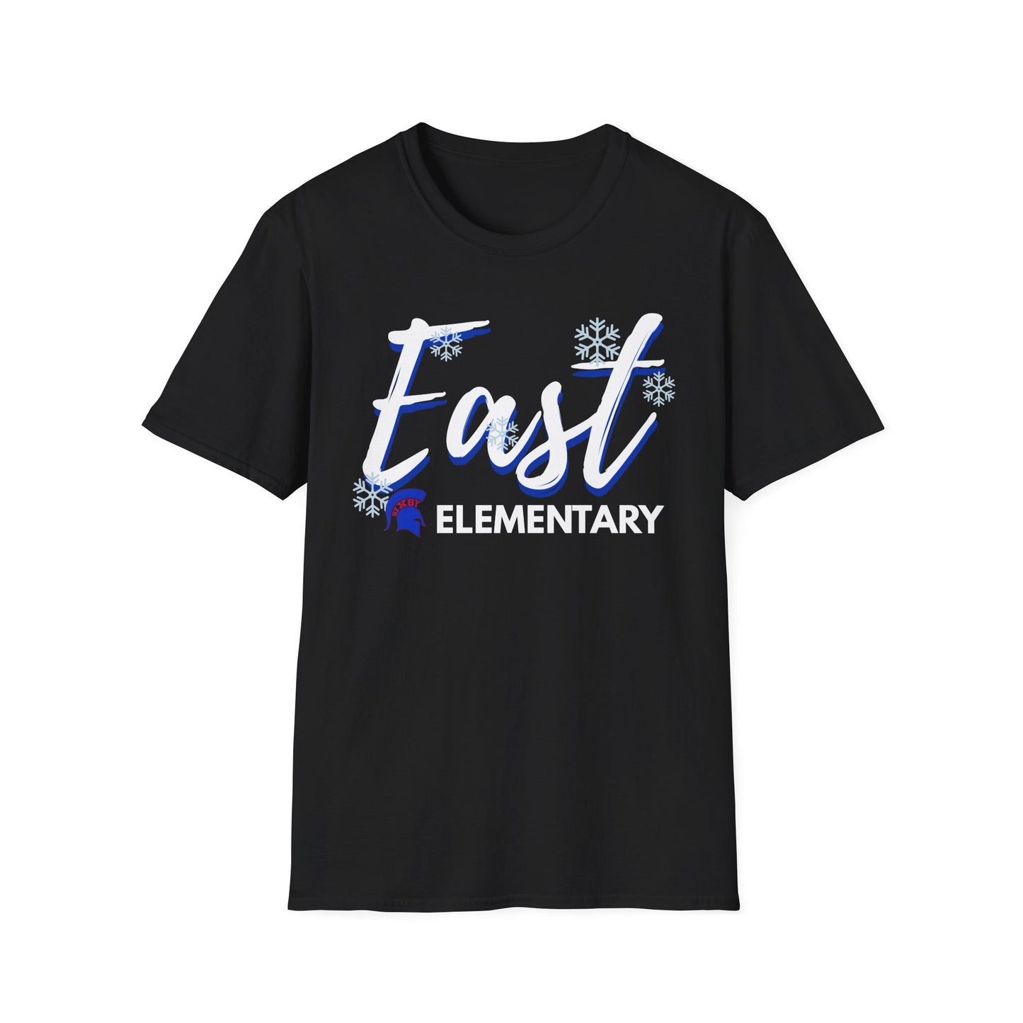 Bixby Spartan East Elementary Snow Day Softstyle Tee