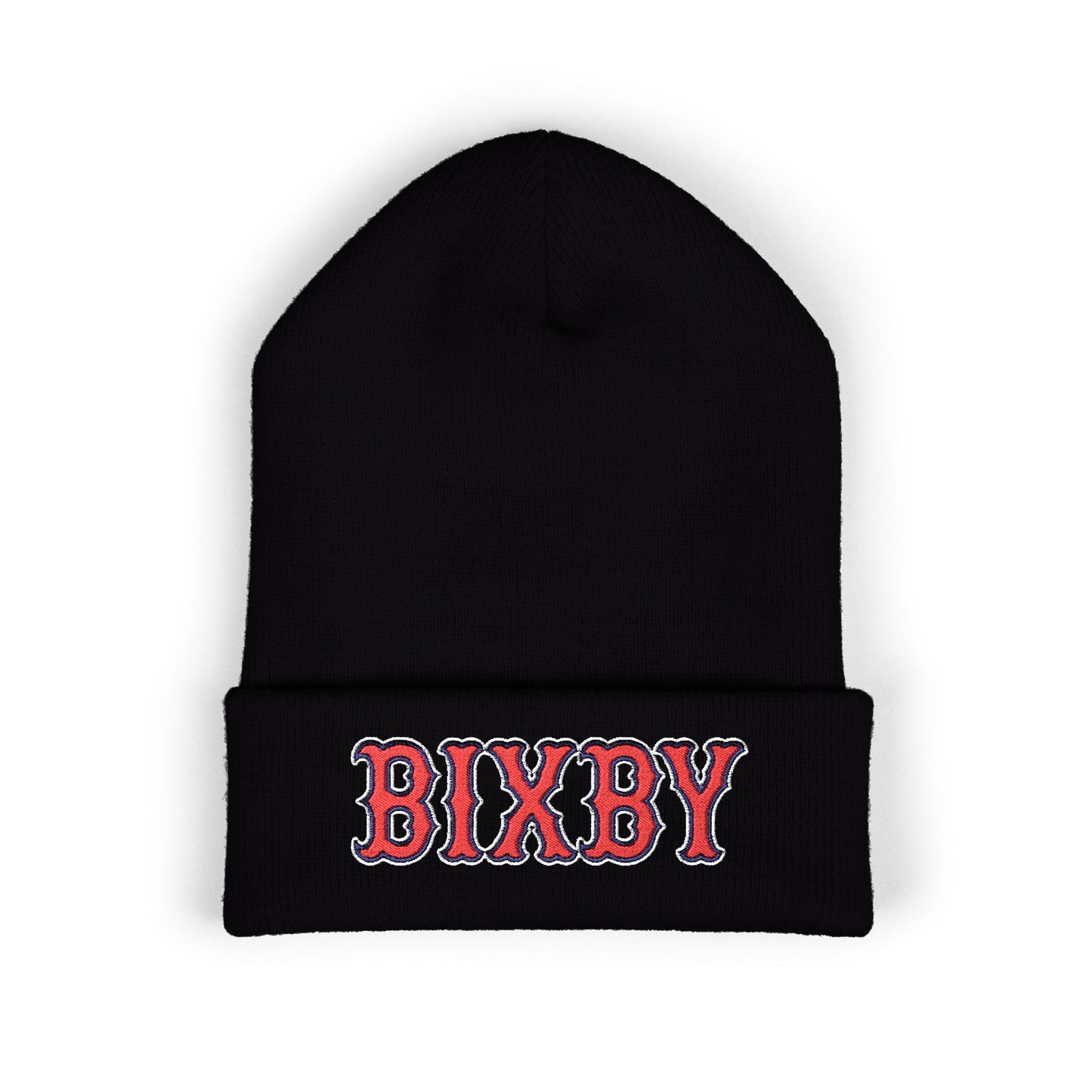 Bixby Embroidered Cuffed Cozy Beanie
